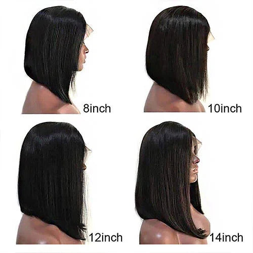 Straight Human Hair Wig – 13x4 Lace Frontal