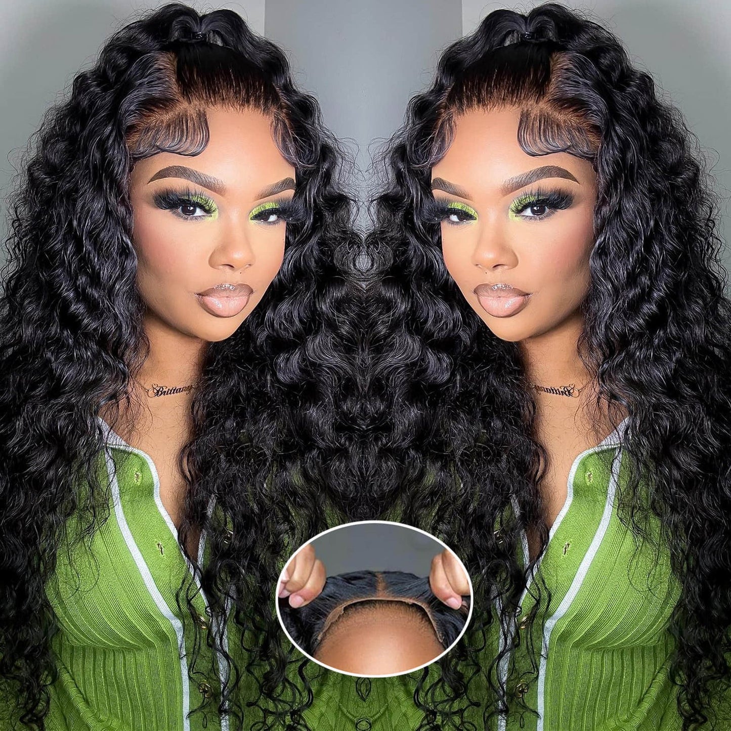 Water Wave Human Hair Wig – 5x5 Lace Closure