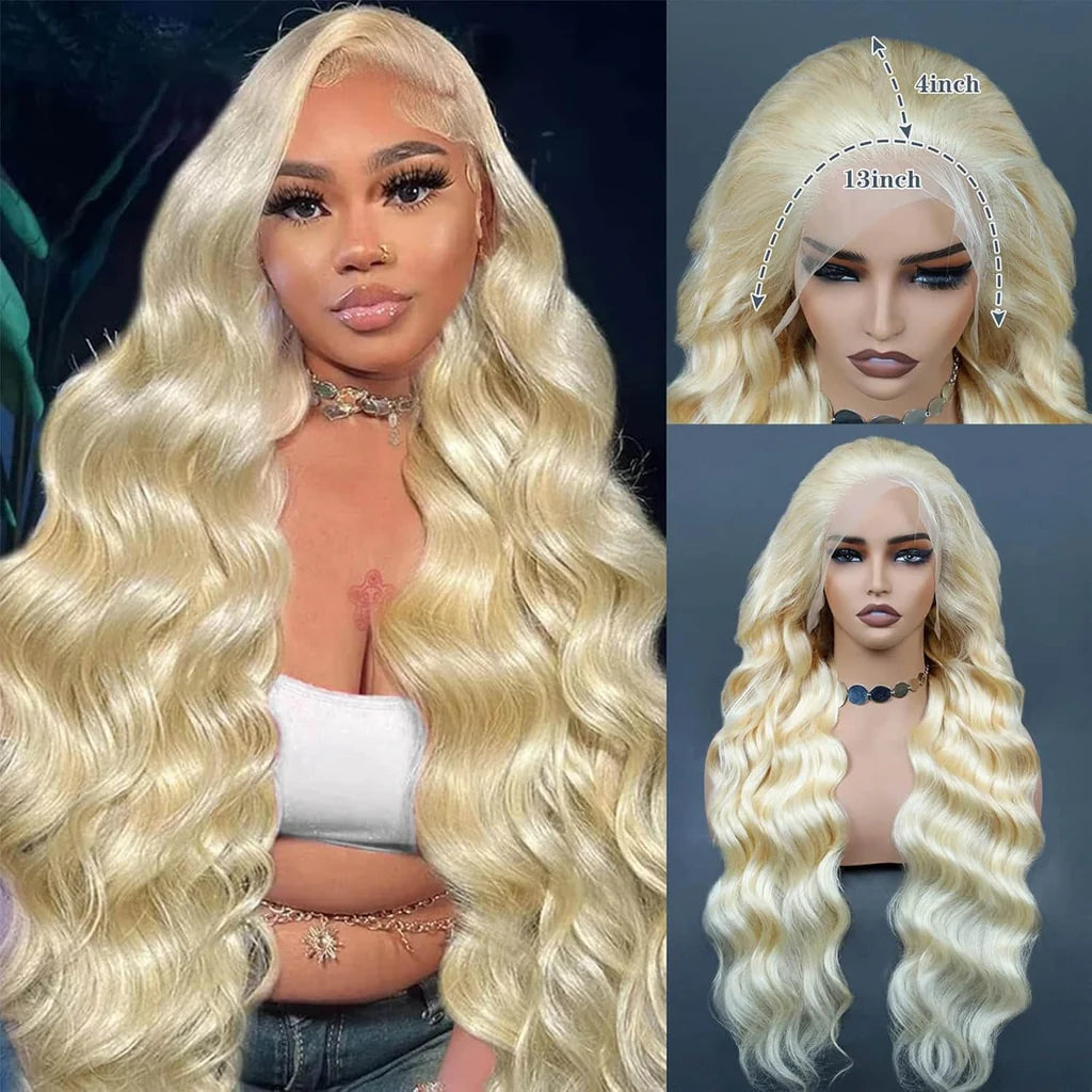 Body Wave Human Hair Wig – 13x4 Lace Frontal