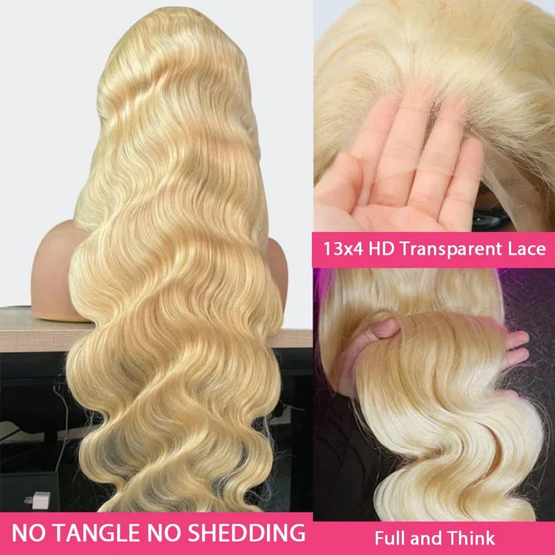 Body Wave Human Hair Wig – 13x4 Lace Frontal
