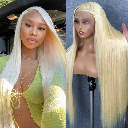 Straight Human Hair Wig – 13x4 Lace Frontal