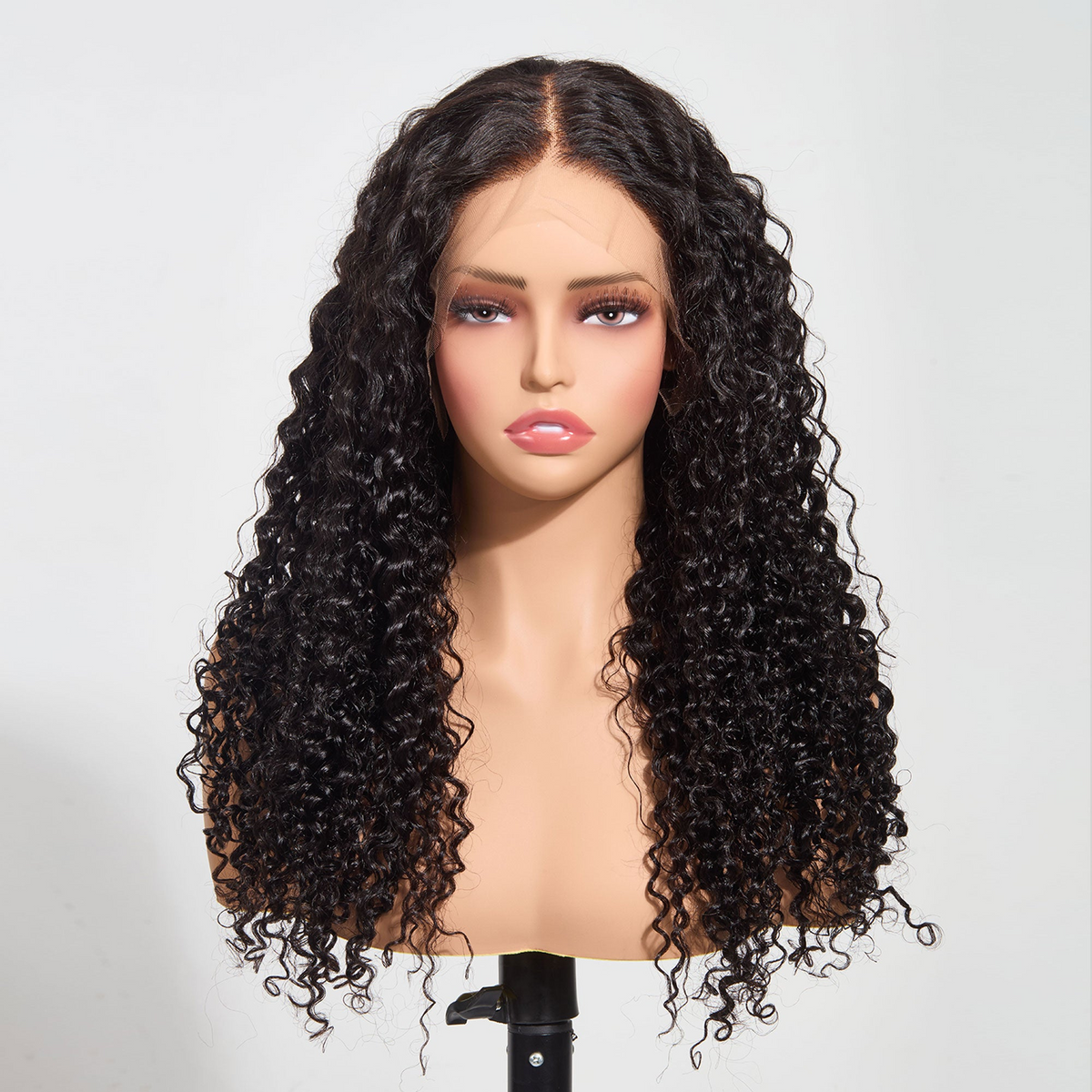 Water Wave Human Hair Wig – 13x4 Lace Frontal