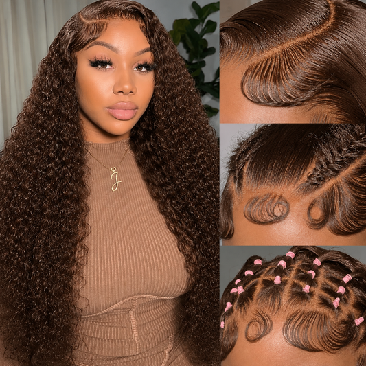 Water Wave Human Hair Wig – 5x5 Lace Closure